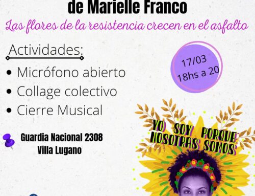 A 3 años del asesinato de Marielle Franco, algunas actividades de memoria